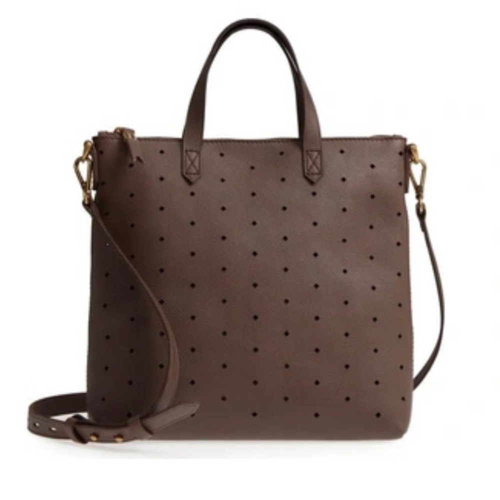Madewell Perforated Leather Crossbody